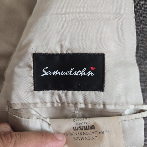 🇨🇦Samuelsohn Brown Sport Coat - Picture 9 of 10